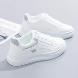 Chic white sneakers lightweight comfort