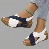 Kendra - Colorblock Comfort Sandals