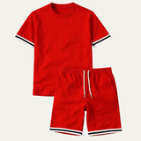 The Rimini Men’s Casual Summer Set – T-Shirt and Shorts