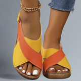 Kendra - Colorblock Comfort Sandals