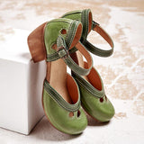 Laisy - Comfort Sandals with Low Heel