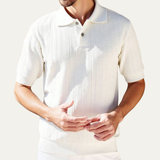 The Monopoli Men’s Breathable Business Knit Polo Shirt