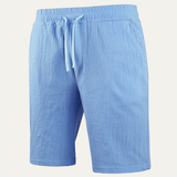 The Brookside Ridge Men’s Breathable Casual Elastic Waist Shorts