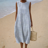Comfortable Sleeveless Summer Dress