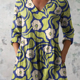 Galina | Loose Blouse with V-Neck