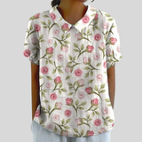 Elegant Floral Comfort Top