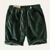 The Bellmont Men’s Comfortable Casual Drawstring Corduroy Shorts