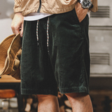 The Bellmont Men’s Comfortable Casual Drawstring Corduroy Shorts