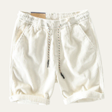 The Bellmont Men’s Comfortable Casual Drawstring Corduroy Shorts