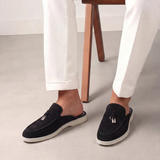 Black Suede Mediterranean Mule