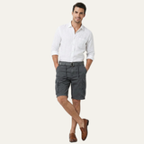 The Whitlock Men’s Casual Utility Cotton Cargo Shorts