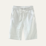 The Glenlake Men’s Lightweight Linen Beach Shorts