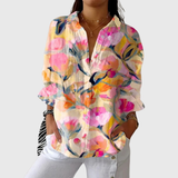 Light and Colorful Printed Blouse