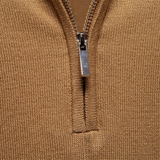 The San Marino Men’s Zip Up Slim Fit Polo Shirt