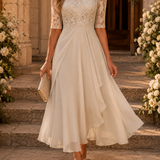 ROSE – THE LACE MIDI DRESS THAT FLATTERS YOUR SILHOUETTE