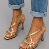 ELISABETTA GOLDEN SUMMER CHARM SANDALS