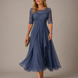 ROSE – THE LACE MIDI DRESS THAT FLATTERS YOUR SILHOUETTE