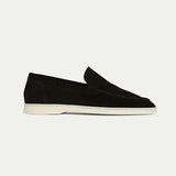 Classic Suede Loafer Black