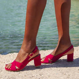 CELESTE BLUE SUMMER SANDALS