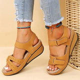 Sandy - Comfortable Cushioned Wedge Sandals