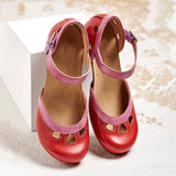 Laisy - Comfort Sandals with Low Heel