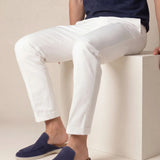 Navy Suede Yacht Mule