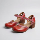 Laisy - Comfort Sandals with Low Heel