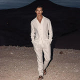 The Lisbon Linen Set – Summer Shirt & Pants for Men