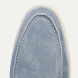 Classic Suede Loafer Baby Blue