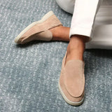 Classic Suede Loafer Beige