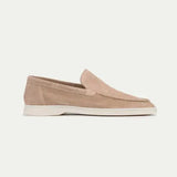 Classic Suede Loafer Beige