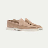 Classic Suede Loafer Beige