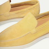 Classic Suede Loafer Citrus Yellow