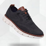 Ultra-Comfort Breathable Shoes: Black-White